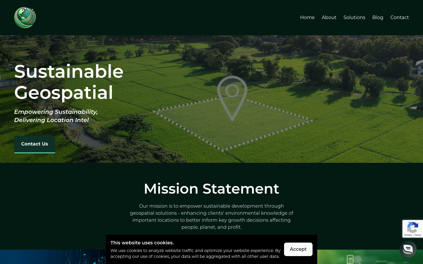 Sustainable Geospatial